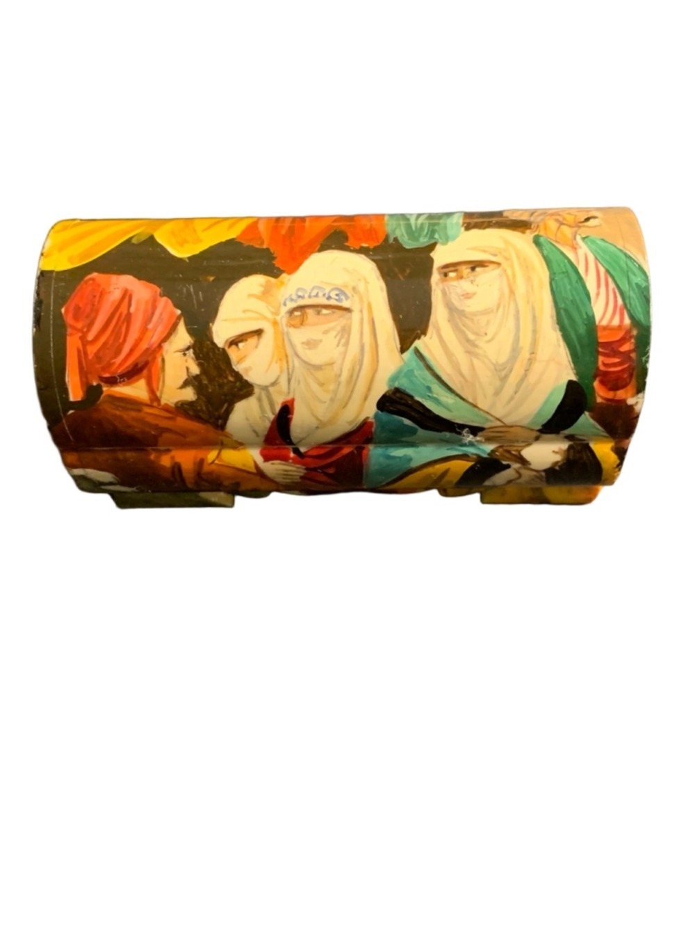 Red Corner Multicolor Handmade Decor Trinket Box Grand Bazaar Istanbul Turkey